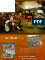 The Middle Ages in Europe: 1000-1500