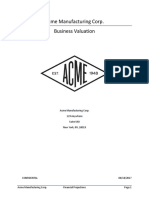 Business Valuation