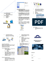 Triptico Definición de Sistema Operativo