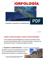 00 Conferencia 2 Principios de La Geomorfología