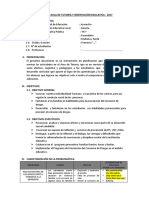 Plan de Tutoria 1 A 5to