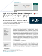 Body Schema Building During Childhood and Adolescence