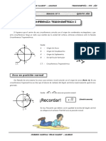 Circunferencia Trigonométrica