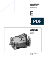 A10VO 31 Series Size 28 - Service Parts List