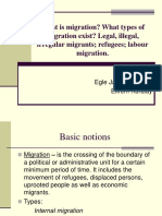 What Is Migration? What Types of Migration Exist? Legal, Illegal, Irregular Migrants Refugees Labour Migration