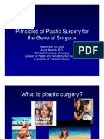 Principles of Plastic Surgery For