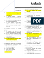 Banco de Preguntas de Sistema Circulatorio