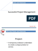 Training - Successful Project Management