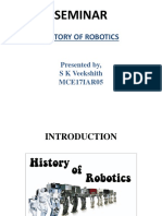 History of Robotics