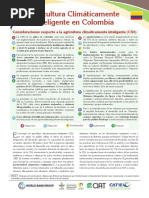 Agricultura Climáticamente Inteligente en Colombia