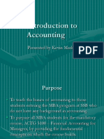 Introduction To Accounting - Unknown