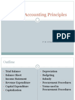 General Accounting Principles: P R Upadhyay