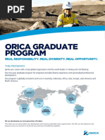 2017 - Orica Graduate Flyer