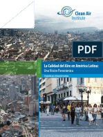 La Calidad Del Aire en América Latina PDF