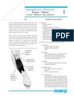 Iontophoresis TENNIS ELBOW (Lateral Humeral Epicondylitis)