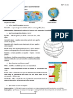 1º Teste - A Península Ibérica