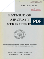 Fatigue of Aircraft Structures