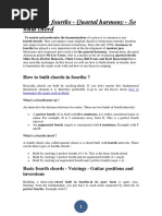 Chords in Fourths PDF