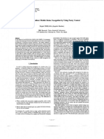 A Method of Indoor Mobile Robot Navigation by Using Control