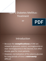 Type 1 Diabetes Mellitus: Treatment