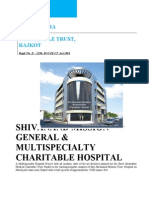 Project of Shree Shivanand Mission Trust Hospital Rajkot