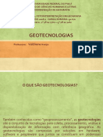 Aula 1 Geotecnologias