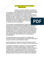 Diferencia Entre Proctor Estándar y Modificado