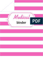 Medical Binder 3