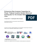 Component 5 Earthquake Risk Analysis Technical Report - Final Draft by GA and PHIVOLCS