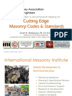 Cutting Edge Masonry Codes and Standards