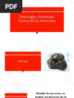 Petrología y Minerales, Dureza de Los Minerales