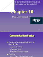 Data Communications: Management Information Systems 8/E Raymond Mcleod, Jr. and George Schell