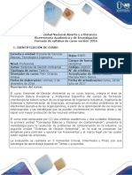 Syllabus Del Curso Sistemas de Gestión Ambiental