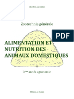 Zootechnie Alimentation 0