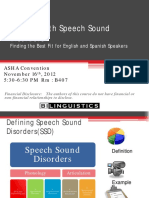 1387 Success With Speech Sound Disorders