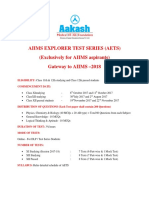 Aets Gateway To Aiims PDF