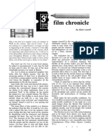 Film Chronicle: by Alan Lovell