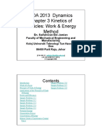 Chapter 3 Work and Energy Method