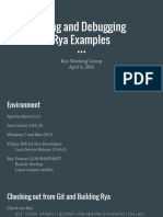 Running Through Rya Examples