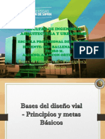 Bases Del Diseño Vial - Principios y Metas Basicas