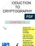 TO Cryptography: Chapter - 4