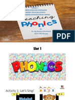 Introduction To Phonics