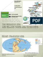 The Mesozoic Era