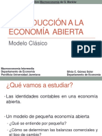 Modelo Clásico Economía Abierta