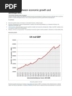 Difference Between Economic Growth and Development