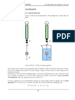 Poussé D'archimede