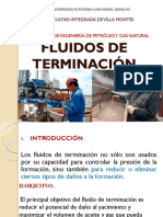 Fluidos de Terminación