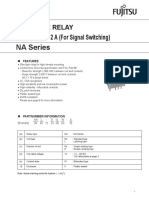 NA Series: 2 POLES - 1 To 2 A (For Signal Switching)