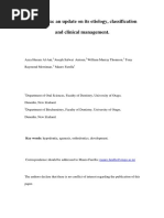 Hypodontia: An Update On Its Etiology, Classification and Clinical Management