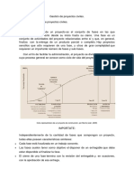 Gestión de Proyectos Civiles